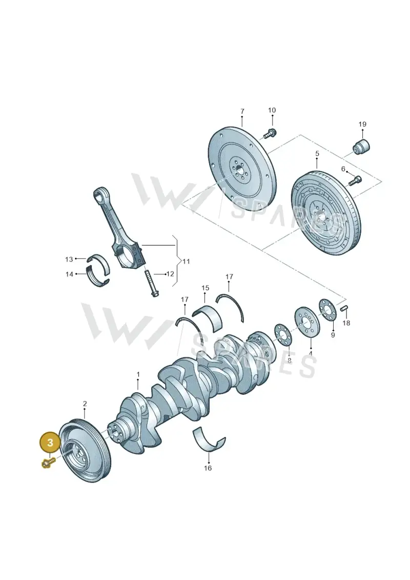 N91254502 — Audi RS Q3 Sportback (2019-2024) diagram 676105100, position 3