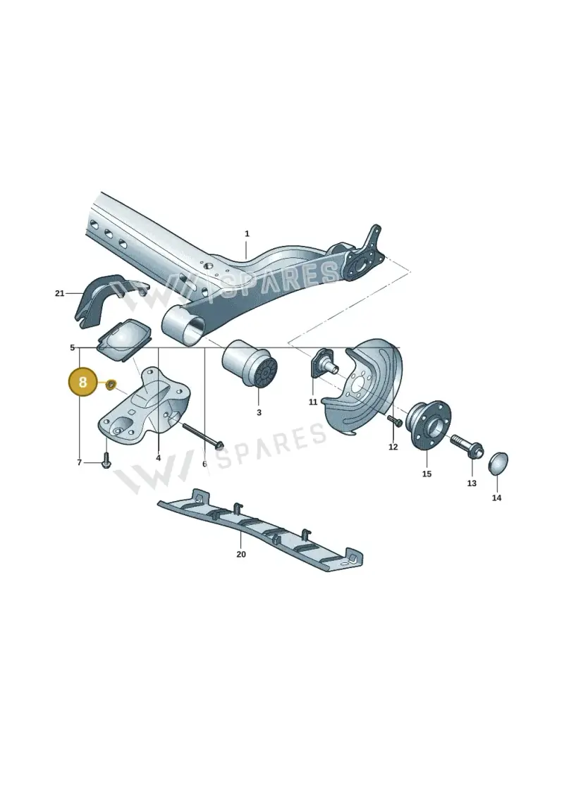 N91263401 — Volkswagen Lavida XR (2023-) diagram 67c500020, position 8