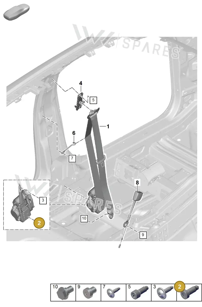 N91269501 — Porsche Panamera (2023-2025) diagram p62812000, position 2