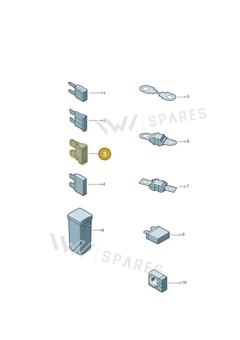 N91274203 — Volkswagen Caravelle (2019-2024) diagram 7ep937045, position 3