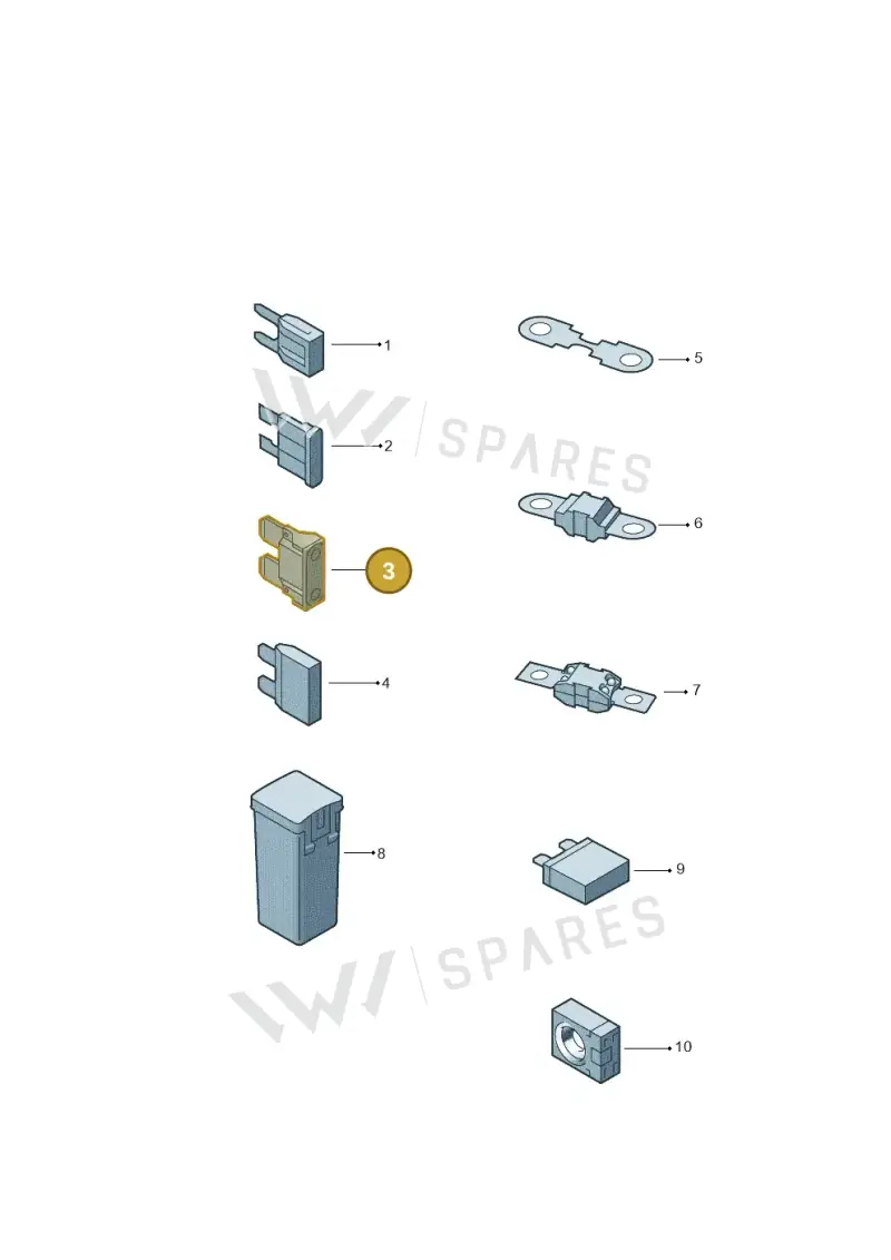 N91274206 — Volkswagen Caravelle (2019-2024) diagram 7ep937045, position 3