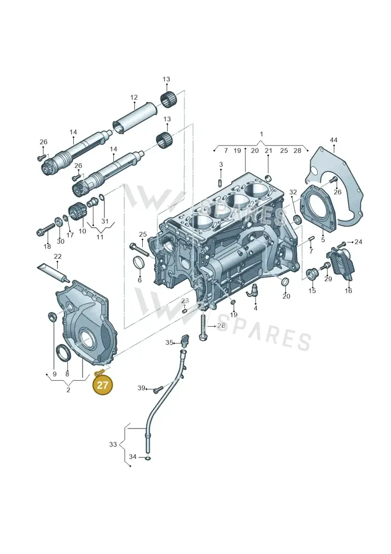 N91307701 — Volkswagen Multivan (2021-) diagram 746103100, position 27
