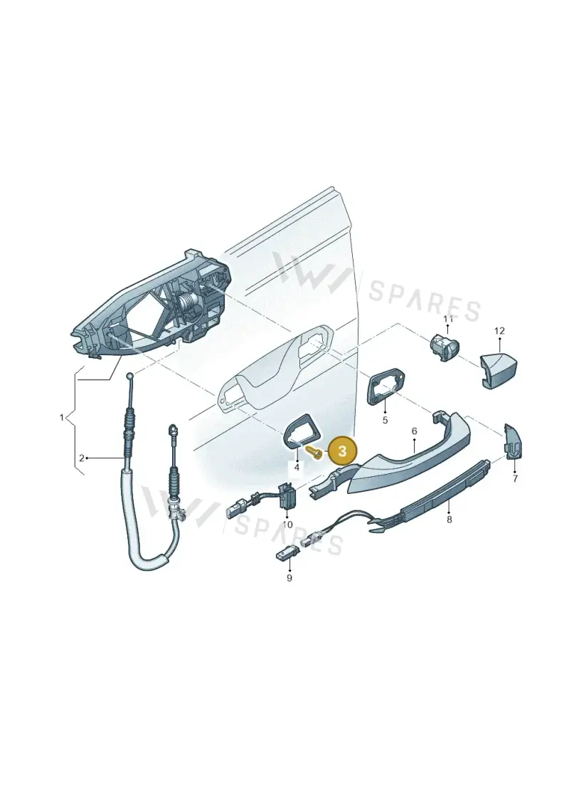 WHT000128 — Audi RS6 Avant (2019-2025) diagram 429839000, position 3