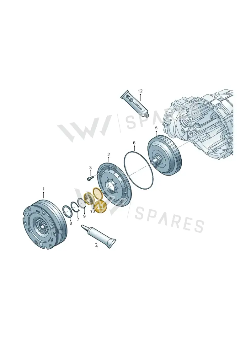 WHT000375 — Volkswagen Phideon (2016-2023) diagram 647321600, position 11