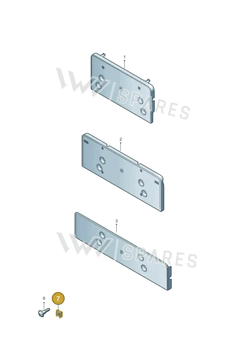 WHT000821 — Audi Q8 (2018-2025) diagram 429807040, position 7