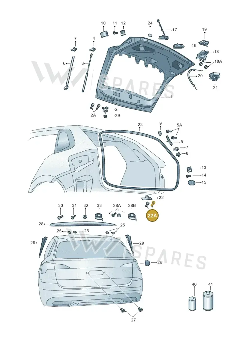 WHT001236 — Skoda Kamiq (2019-2020) diagram 584827010, position 22A