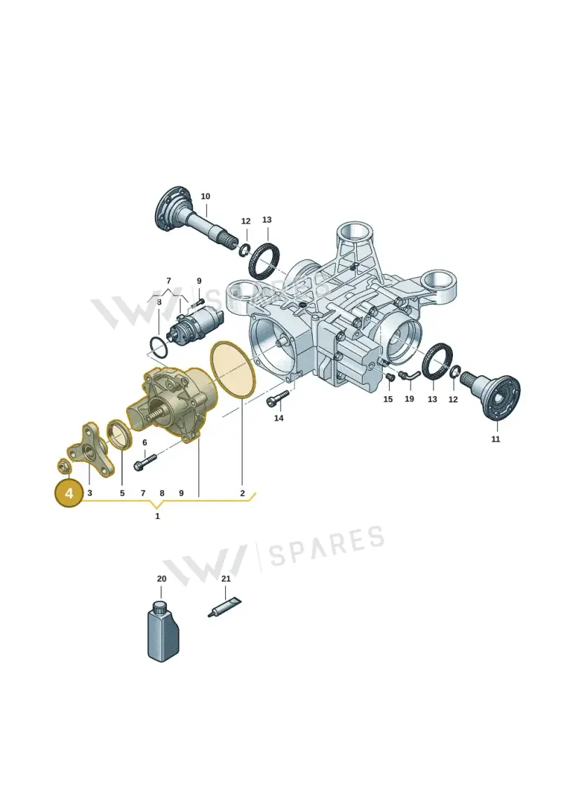 WHT001284 — Volkswagen Caddy Maxi Kombi (2020-2024) diagram 5h0525100, position 4