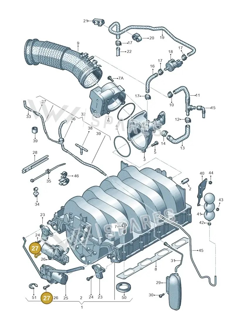 WHT001481 — Audi A5/S5 Coupe       08> (2007-) diagram 603133820, position 27