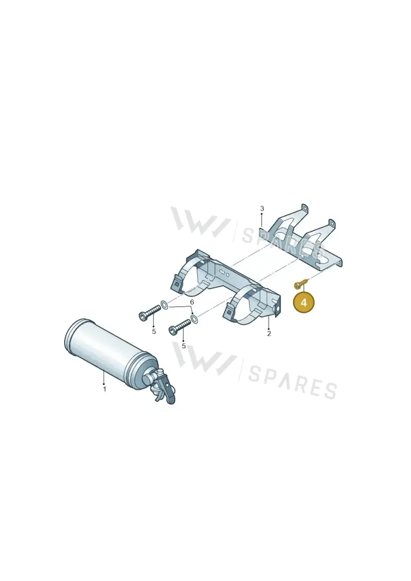 WHT001867 — Skoda Roomster (2010-2015) diagram 481011110, position 4
