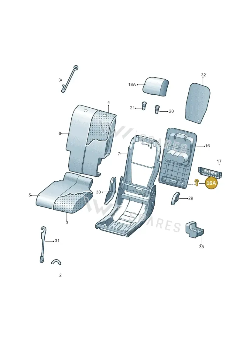 WHT001867 — Skoda Yeti (2013-2017) diagram 767885600, position 16A