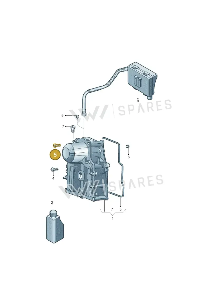 WHT001922 — Volkswagen Taigo (2021-2024) diagram 587300230, position 5