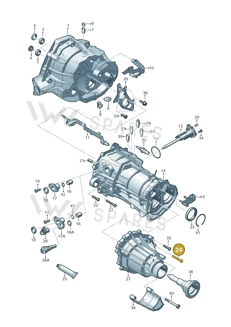 WHT001958B — Audi A4 Av. Allroad (2008-2016) diagram 647301760, position 24
