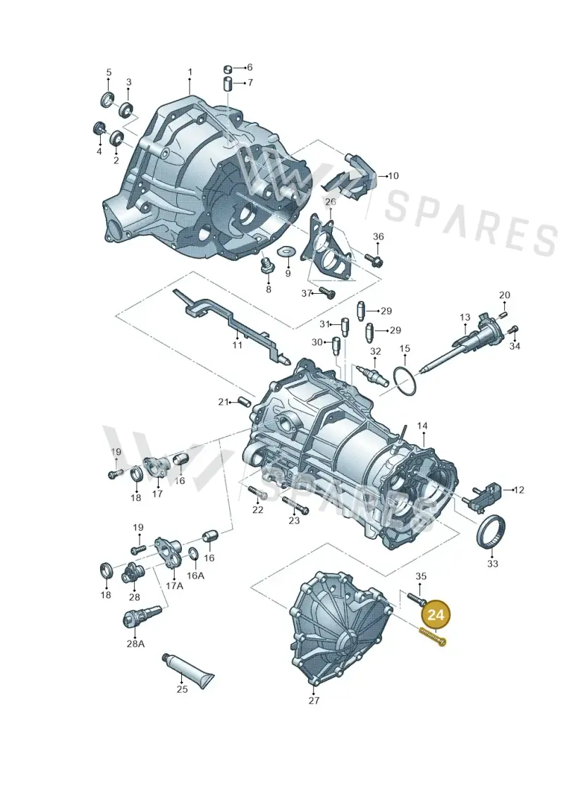 WHT001958B — Audi A6 2.0 tdi (2010-2015) diagram 670301300, position 24