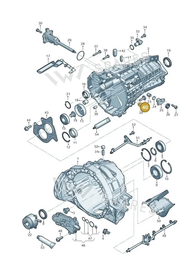 WHT001959A — Audi Q5 (2016-2025) diagram 849301450, position 40