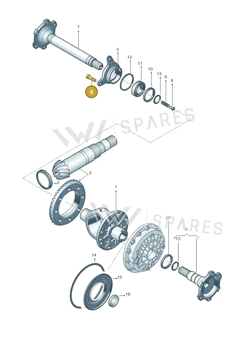 WHT002079A — Audi A6 2.7 TDI (2008-2011) diagram 261409550, position 4