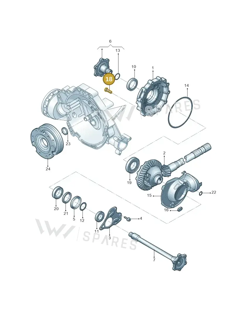 WHT002079A — Audi Q5 (2009-2018) diagram 687409055, position 18