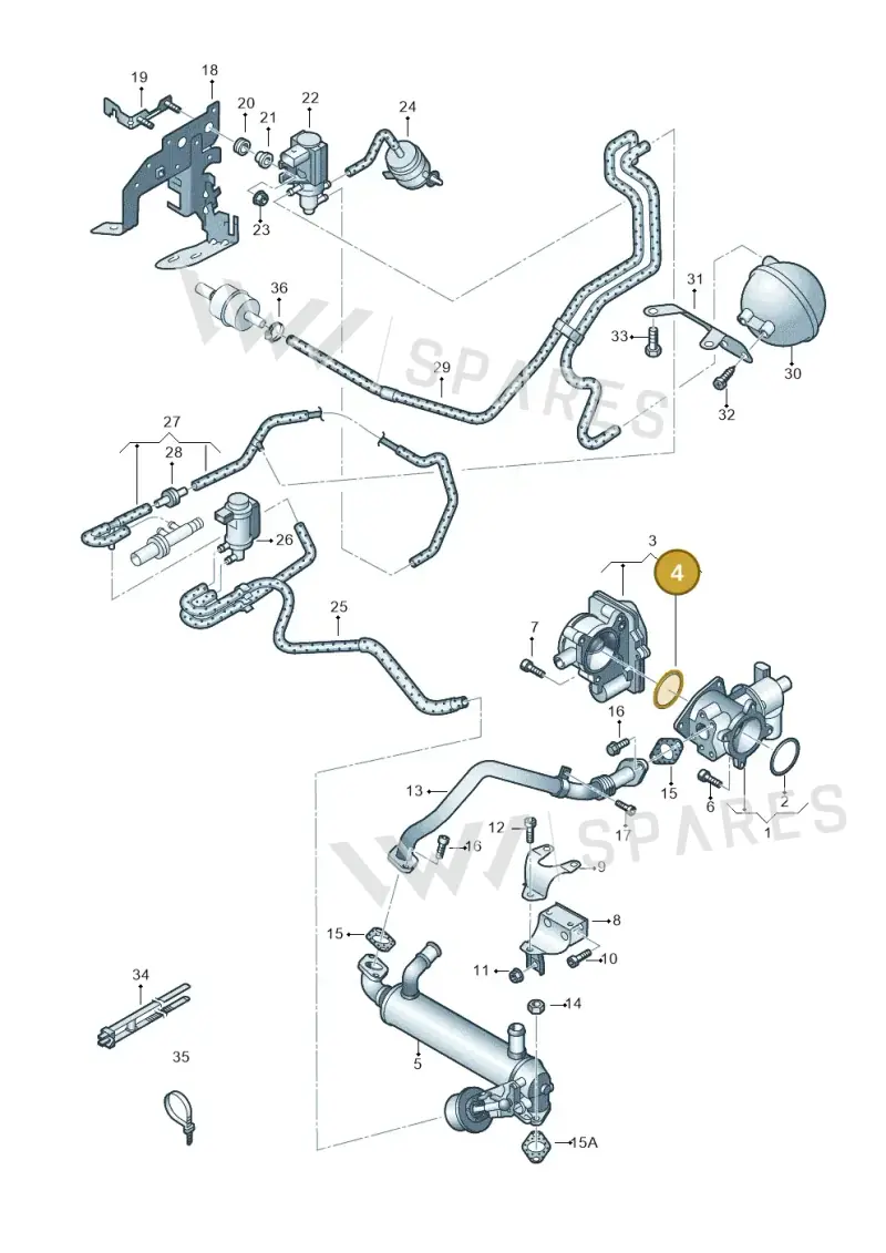 WHT002223 — Volkswagen Touareg                08> (2007-) diagram 478131300, position 4