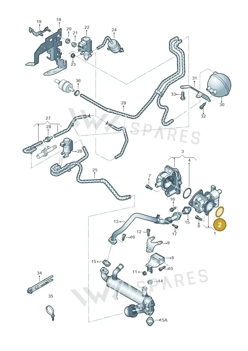 WHT002224 — Volkswagen Touareg                08> (2007-) diagram 478131300, position 2