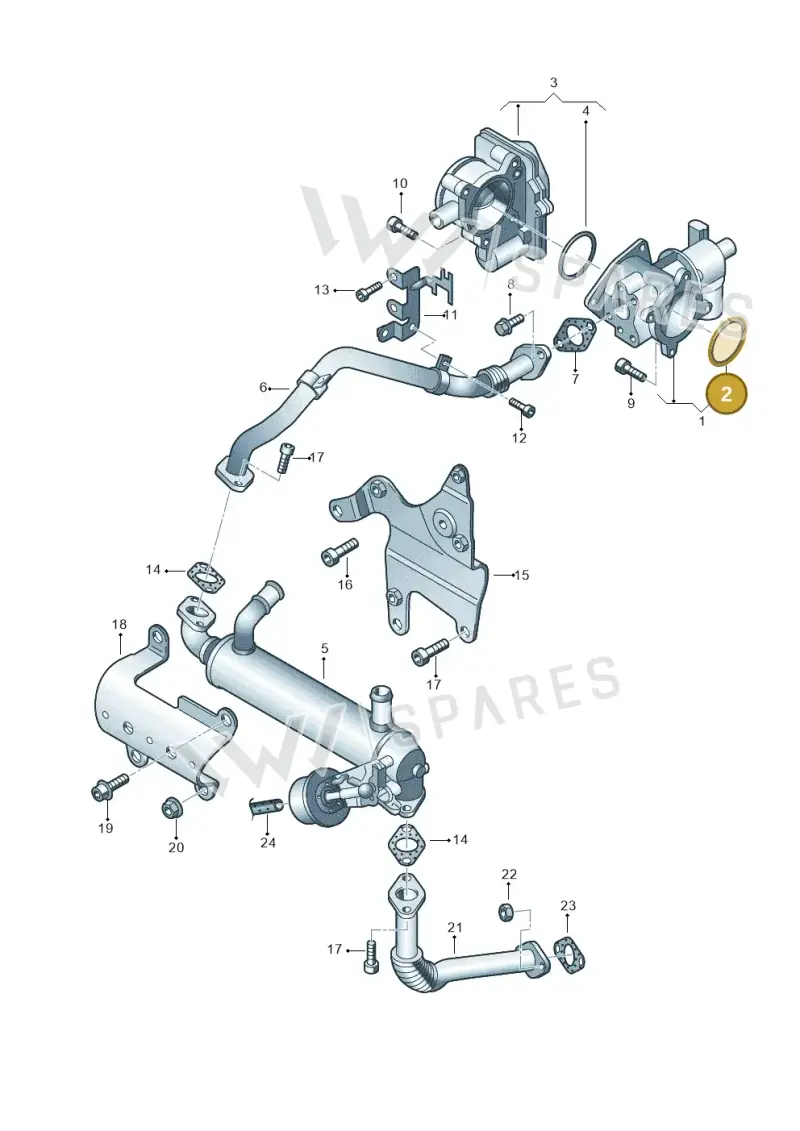 WHT002224 — Volkswagen Crafter 35 panel (2011-2016) diagram 483131000, position 2