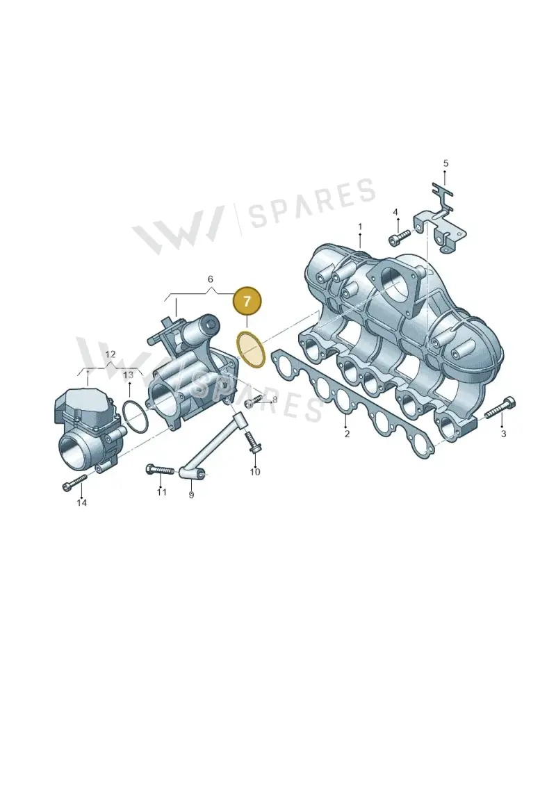 WHT002224 — Volkswagen Crafter 35 panel (2011-2016) diagram 483129050, position 7