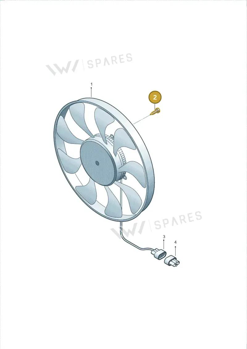 WHT002435 — Volkswagen Amarok twin cab (2012-2016) diagram 679959550, position 2