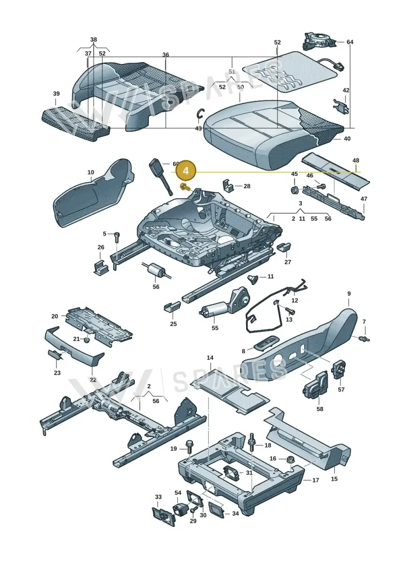 WHT002796B — Volkswagen ID.Buzz (2022-) diagram 15a881100, position 4