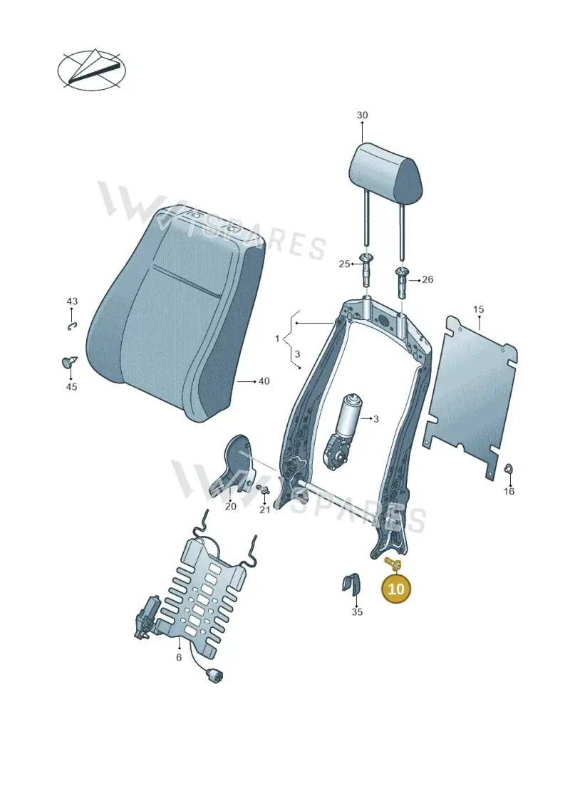 WHT002796B — Volkswagen Amarok twin cab (2022-) diagram 894881550, position 10
