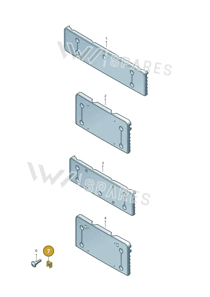 WHT003200 — Audi Q8 e-tron (2018-2025) diagram 586807400, position 7