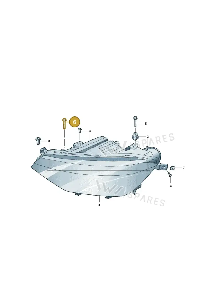 WHT003214A — Volkswagen Lavida XR (2023-) diagram 67c941000, position 6