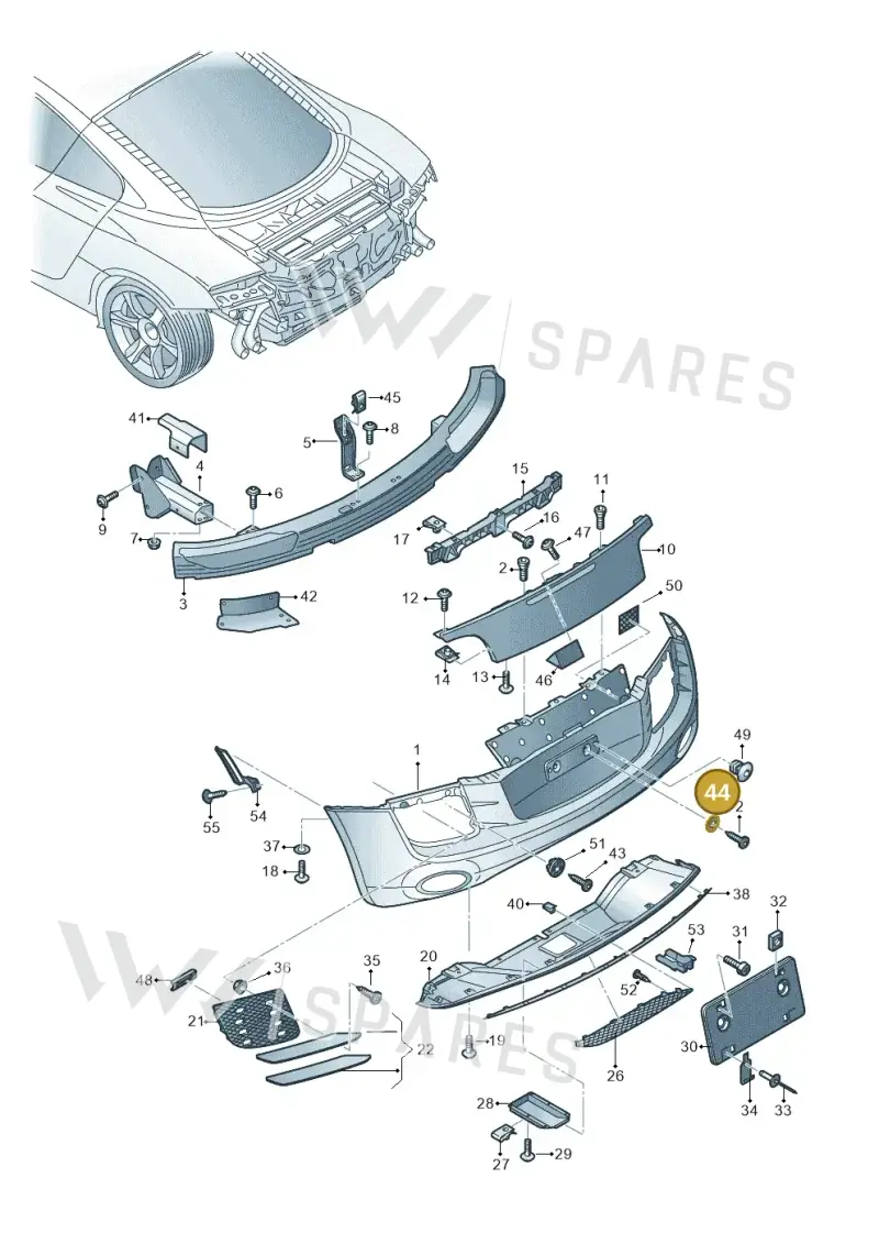 WHT003286B — Audi R8                08> (2007-) diagram 618807600, position 44