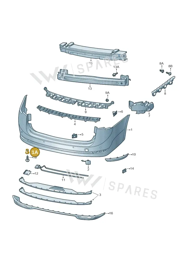 WHT003737 — Skoda Octavia (2019-2022) diagram 585807060, position 1A