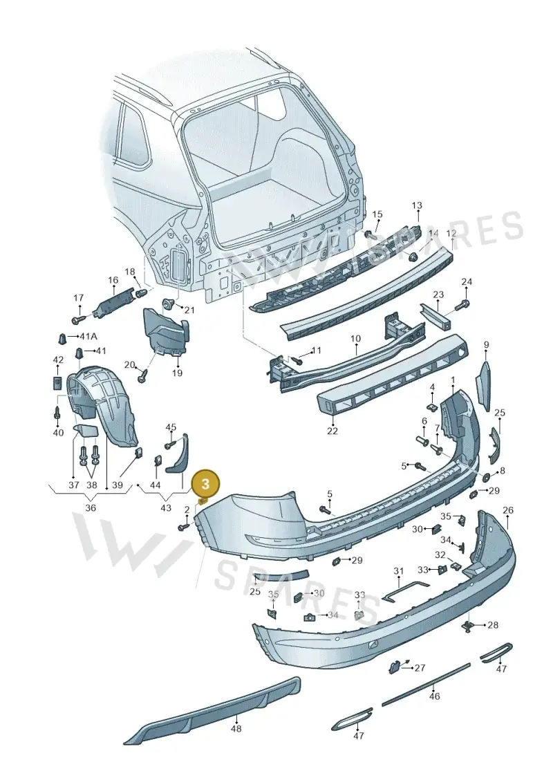 WHT003737 — Skoda Kodiaq (2016-2024) diagram 804807050, position 3