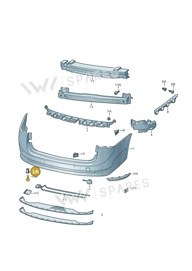 WHT003737 — Skoda Octavia (2019-2022) diagram 585807050, position 1A