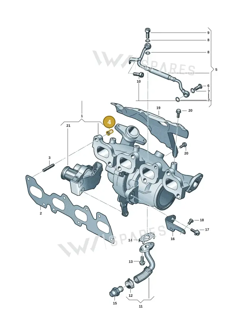 WHT003842 — Volkswagen Transport. multivan (2019-2024) diagram 7ep145250, position 4