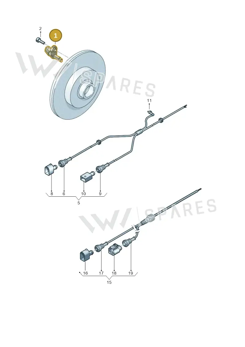 WHT003857 — Volkswagen Amarok twin cab (2016-2022) diagram 861927000, position 1