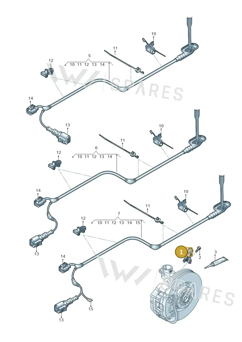 WHT003857D — Skoda Superb Combi (2015-2024) diagram 793927010, position 1
