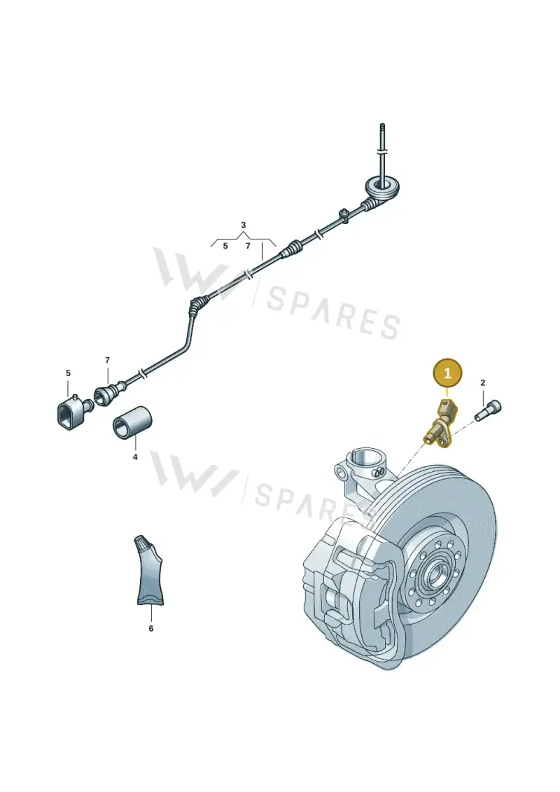 WHT003862A — Volkswagen Nivus (2020-) diagram 2fb927000, position 1