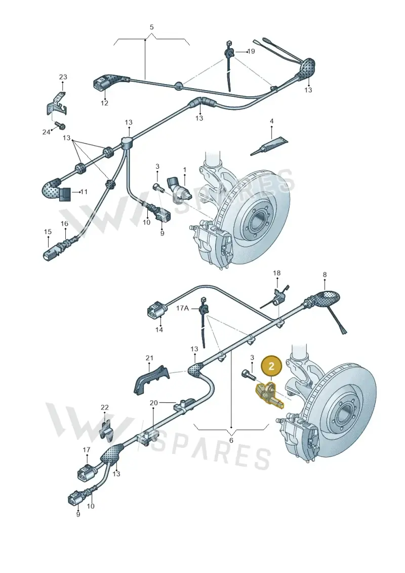 WHT003864A — Volkswagen E-Golf (2014-2021) diagram 763927000, position 2
