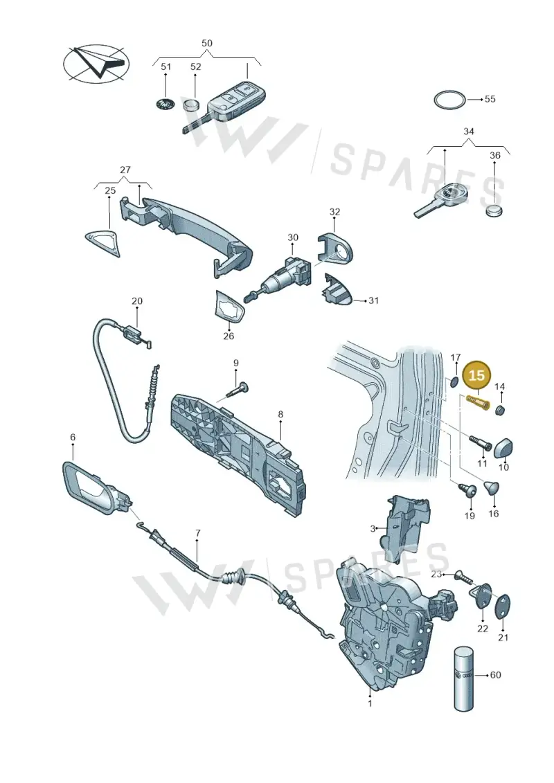 WHT004715A — Skoda Citigo (2019-2021) diagram 727837000, position 15