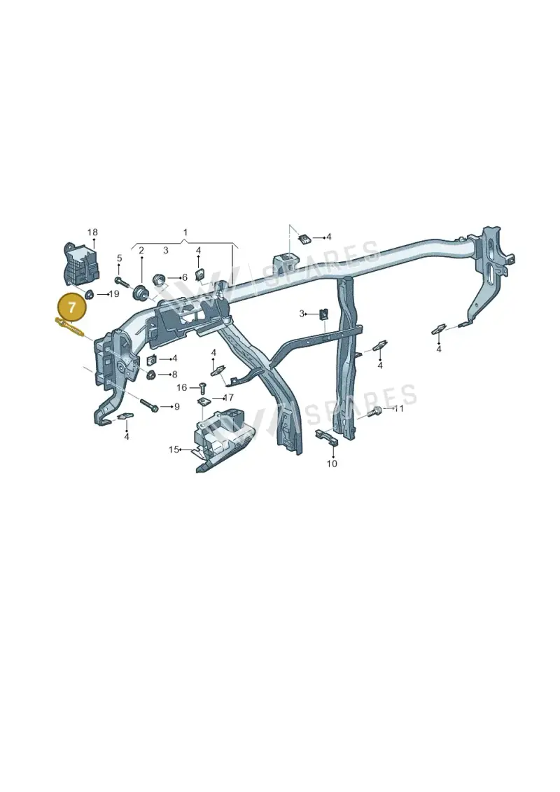 WHT004840 — Audi Q3 1.4 (2016-) diagram 728857000, position 7
