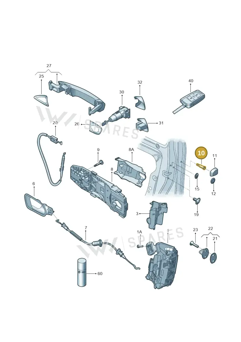 WHT004868 — Skoda Octavia (2014-2023) diagram 427837000, position 10