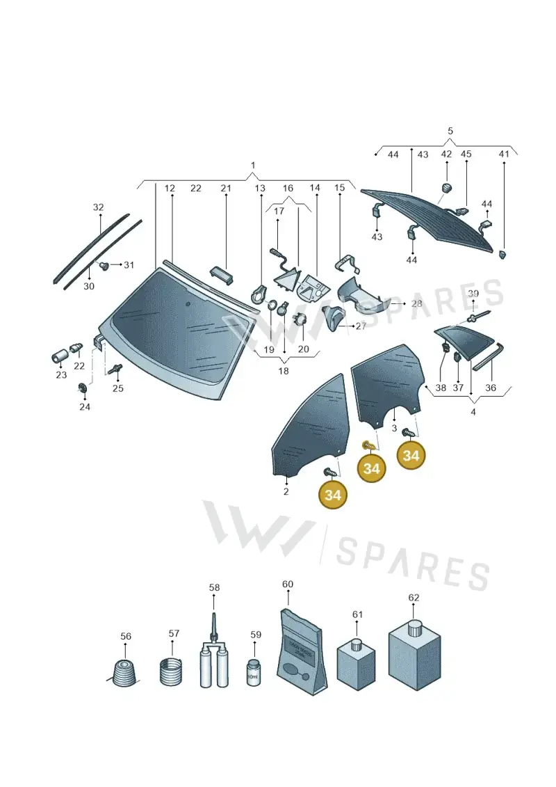 WHT004905 — Audi RS Q8 (2019-2025) diagram 429845000, position 34