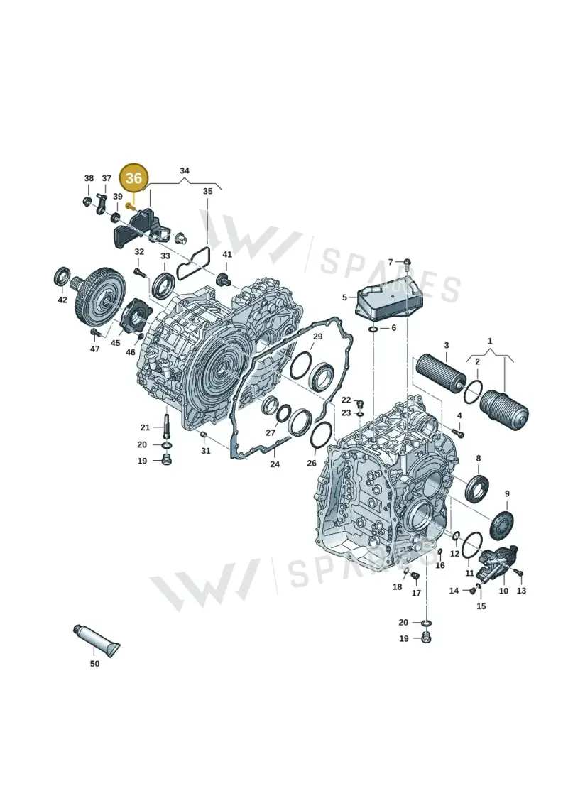 WHT004980 — Volkswagen Arteon (2017-2023) diagram 827300703, position 36