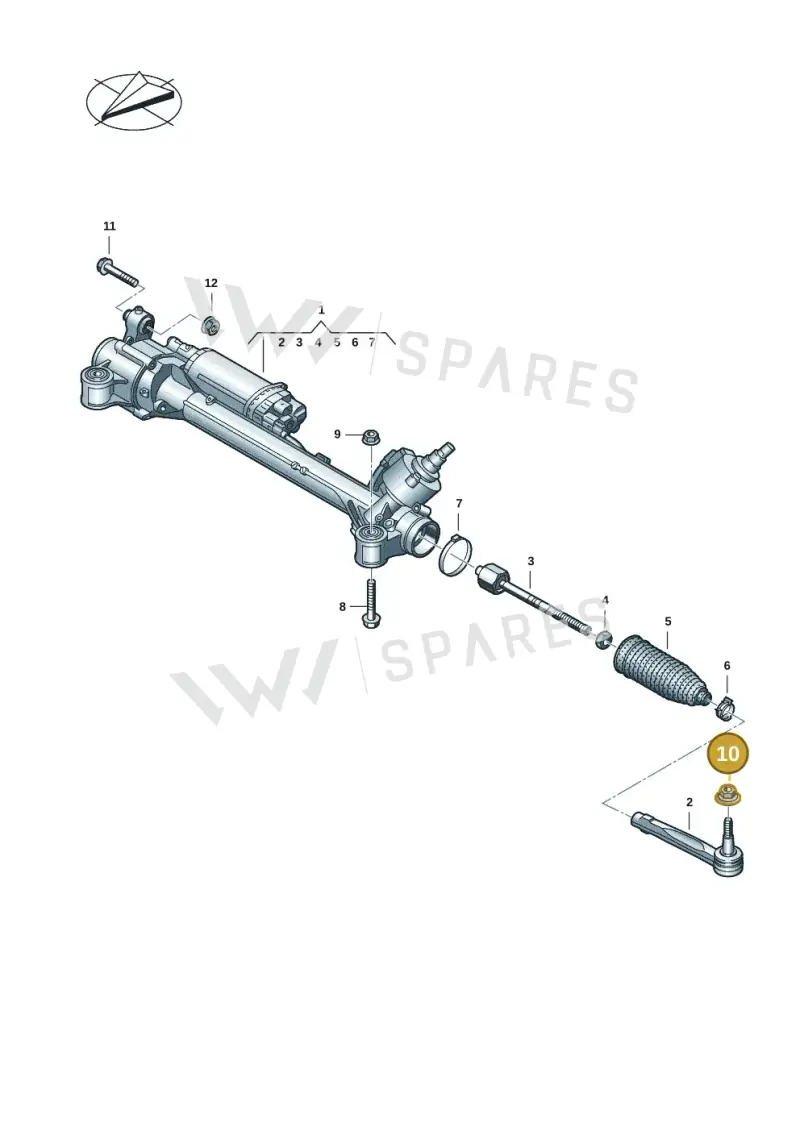 WHT004995 — Audi RS e-tron GT (2020-2025) diagram 4j1423000, position 10