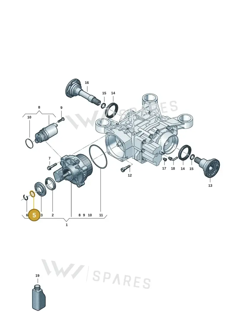WHT005158 — Volkswagen Passat estate (2023-) diagram 3j0525100, position 5