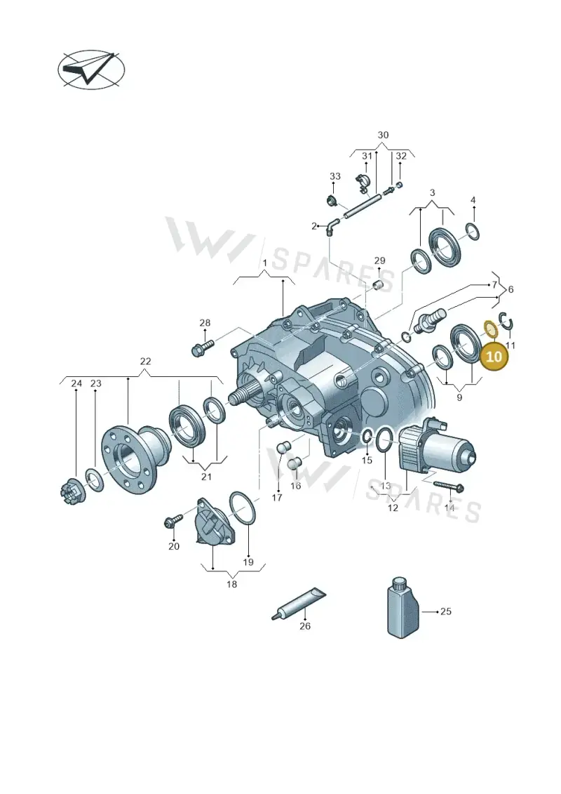 WHT005158 — Volkswagen Amarok twin cab (2022-) diagram 683341200, position 10