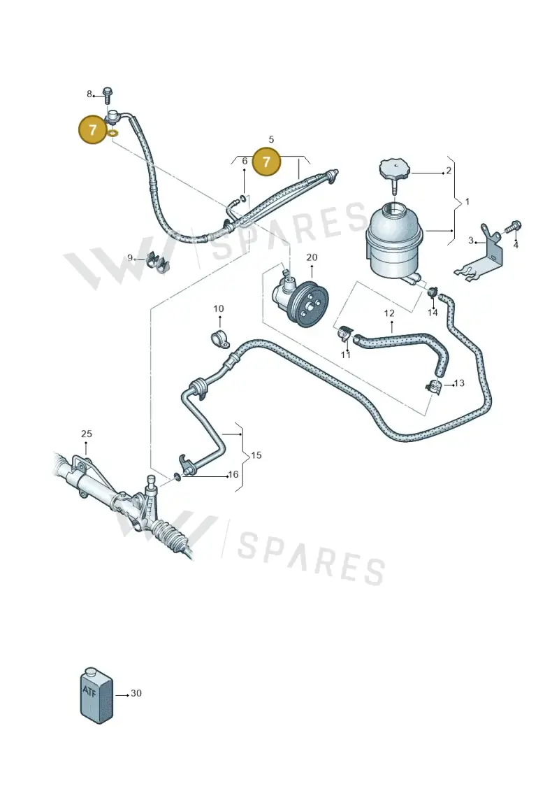 WHT005161 — Volkswagen Crafter 35 panel (2011-2016) diagram 722422450, position 7