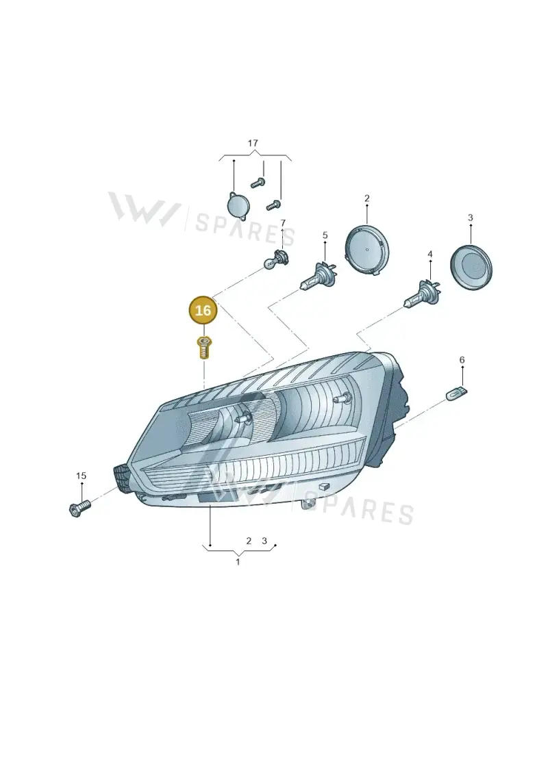 WHT005258 — Skoda Yeti (2013-2017) diagram 767941000, position 16
