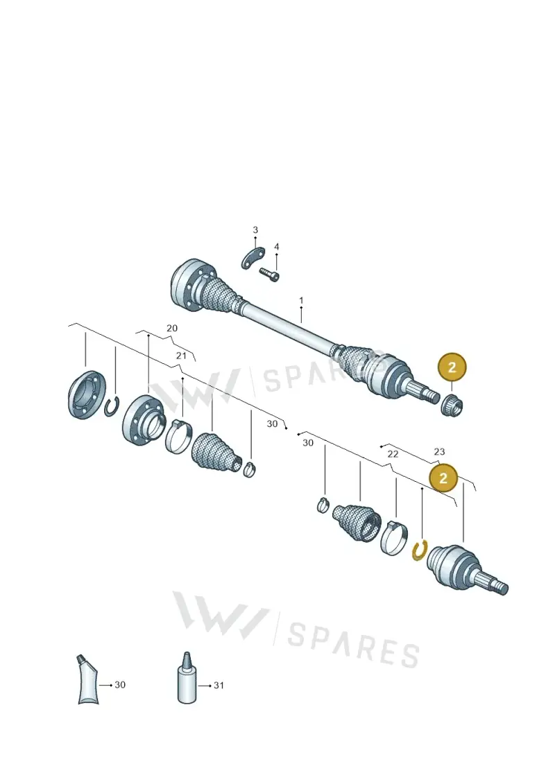 WHT005286 — Volkswagen Touareg                08> (2007-) diagram 787407200, position 2