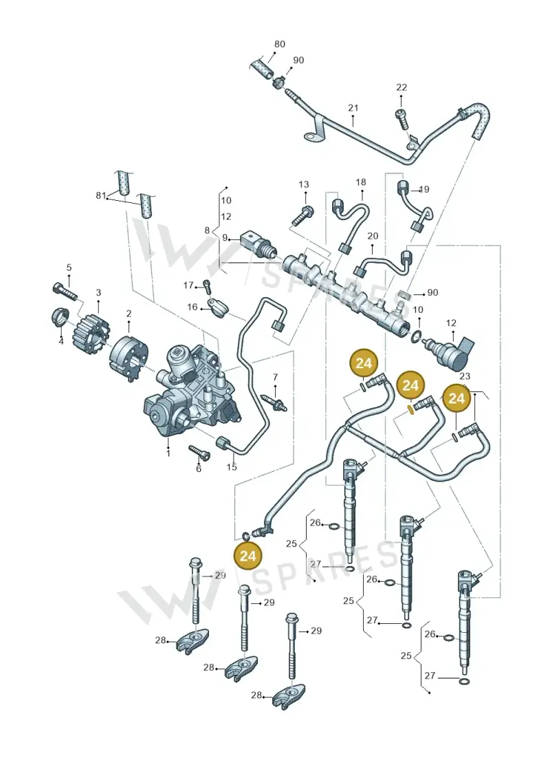 WHT005299 — Skoda Roomster (2010-2015) diagram 677130300, position 24